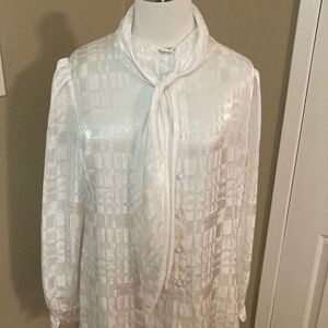 ST. JOHN White Blouse